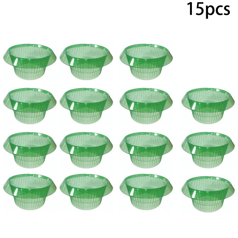 5/10/15/20pcs Snail Collars Slug Plant Protection Collars Vegetables Covers Reusable Agricultural Plant Snail Guard Save Water
