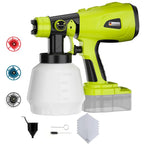 Electric Handheld Paint Sprayers with 1000ML Container, Compatible for Ryobi 18v Battery (NO Battery),for House Furniture, Fence