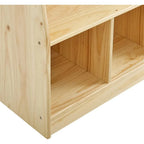 5-Section Classroom Coat Locker & Backpack Hanger, Daycare Cubby Coat Rack, Cubicle Coat Hanger, Mudroom Furniture wi