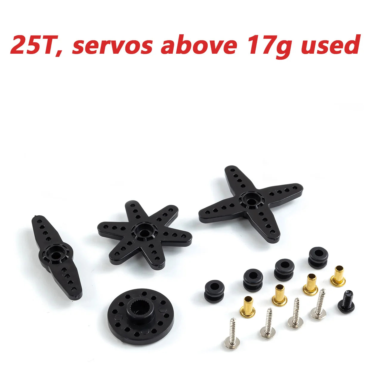 RCXAZ 40KG/45KG/50KG Brushless Digital Servo Metal Housing Gear 180 Large Torque Waterproof for RC Car/Boat Model Fixed Robots