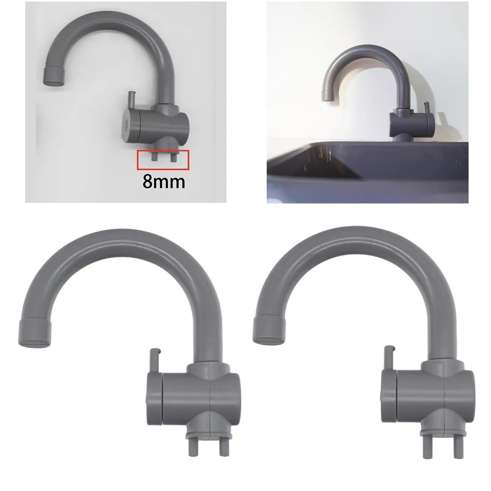 Simulation Kitchen Faucet Toy Supplies Role Play Pretend Play for Birthday Gift Party