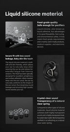 FiiO HS20 Transparent Earphone Cover Liquid Silicone Ear Tips Eartips 3pairs Bass Boost Customize EarTips LFGB Authentication