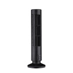 LED Tower Fan Bladeless Cooling Fan 2 Gear Speed Mini Vertical Conditi