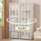 Open Closets Storage Locker Armoire Wardrobe Closet Folding Clothes Cabinet Dressing Rooms Dressers Bedroom Furniture Assembly