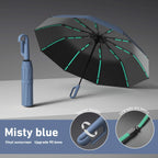 Strong Windproof Automatic Umbrella 72 Bones Sunshade Uv Protection Folding Men's Umbrella Buckle Rain Large Parasol for Women