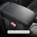 For VW Golf 7 Volkswagen Golf mk7 Accessories Central Control Pad Seat Armrest Box Protective Cover Ultra Fine Fiber Leather