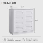 Wooden Home Kitchen Furniture Cabinet Storage with Adjustable Shelf and Modern Stand Cabinet for Dining Room or Living Room