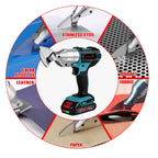 588N.m Electric Scissors Efficient Rechargeable Metal Plate Iron Multifunction Power Cutting Tool For Makita 18V Battery Pin