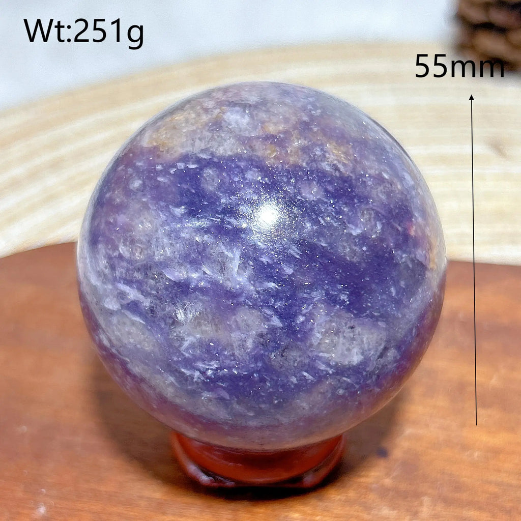 Healing Natural Crystals Unicorn Stone Pink Tourmaline Sphere Polished Gemstones Ball Home Decorations Room Decor Gift
