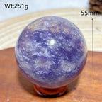 Healing Natural Crystals Unicorn Stone Pink Tourmaline Sphere Polished Gemstones Ball Home Decorations Room Decor Gift