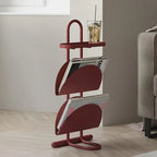 Sofa small side table living room balcony coffee table magazine bookshelf bedroom bedside shelf creative small table side cabine