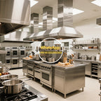 Professional Commercial Restaurant Kitchen Equipment Stainless Steel Electric Burner 6L Capacity Complete Set