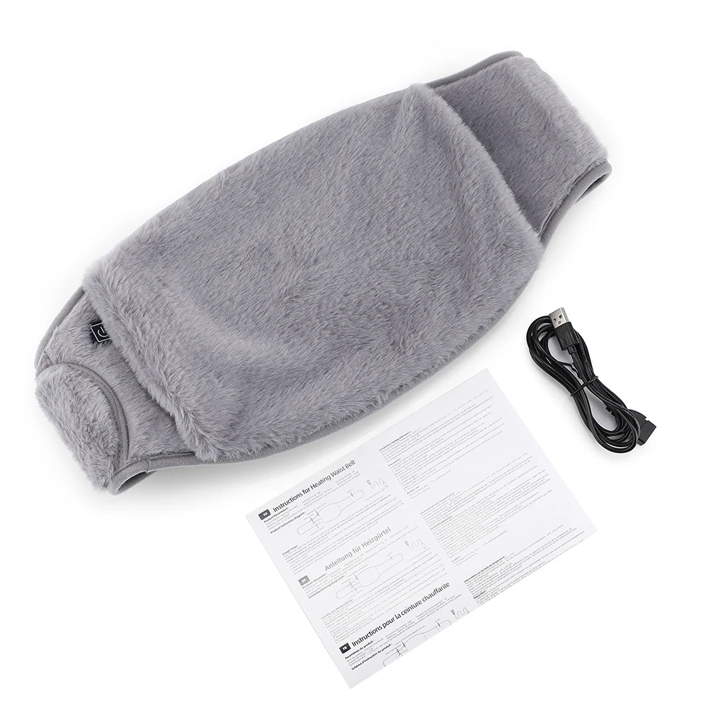Graphene Electric Heating Pad - USB Rechargeable Abdominal & Waist Warmer | AlluCanFind