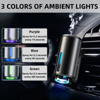 Car air freshener, three strengths adjustable, car aromatherapy machine, portable freshener perfume fragrance