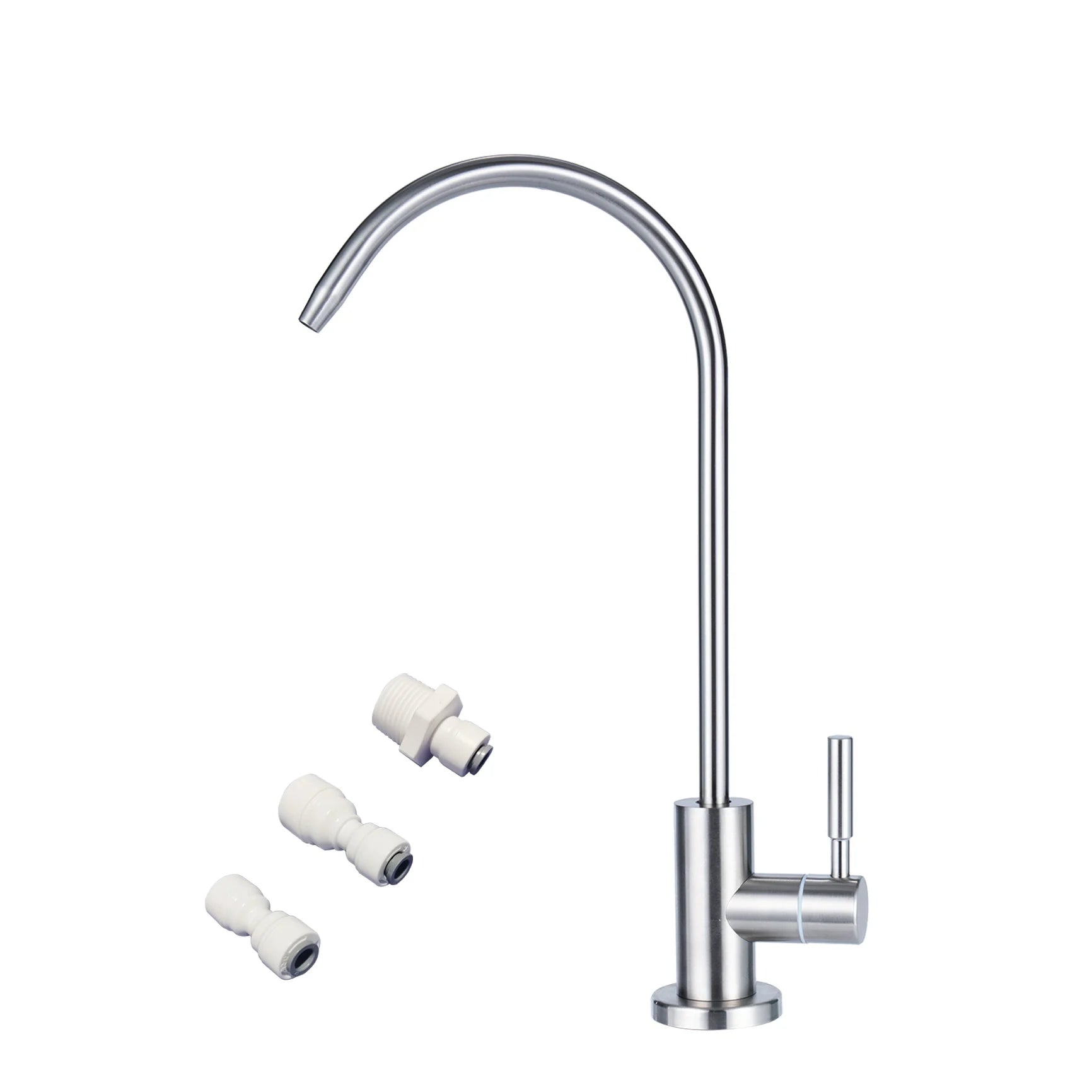 Reverse Osmosis RO Undersink Drinking Water Filter Tap Faucet 1/4" Chrome Mixer
