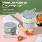 New Electric Fresh Juicer Powerful Crushed Ice Wireless Mini Portable Blender Bottle Juice Extractors Smoothie Mixer Cup