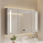Bathroom Wall Mounted Mirror Cabinet Modern Smart Bathroom Cabinets with Mirror Creative Bathroom Storage Cabinet Home Furniture
