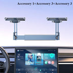 Hipacool Dual-position Car Screen Phone Holder Bracket Aluminum Alloy Adjustable for Tesla Model 3 Highland Y Car Accessories