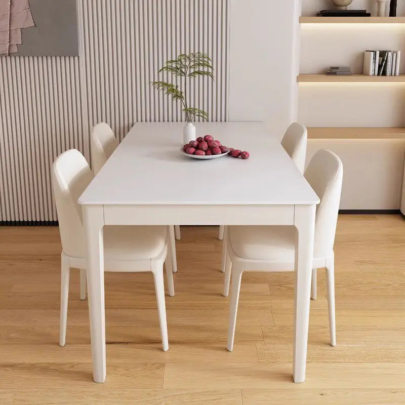 Kitchen Restaurant Dining Table Wall Luxury Extending Mid Century Dining Table Lounge Service Muebles Living Room Furniture