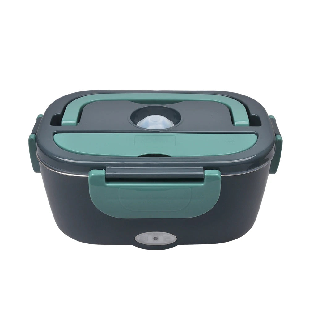 Portable Electric Food Warmer Heater, 12-24V 110/220V Lunch Box For Home Car Use, Food Container Rice Container Dinnerware Sets