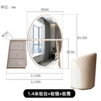 Hairstyles Dressing Makeup Vanities Table Mirror Chair European Coffee Modern Dressing Makeup Nail Wood Penteadeira Furniture