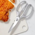 Kitchen Stainless Steel Kitchen Scissors - Suitable For Home Use For Cutting Chicken Bones Meat And Fish - Large Scissors