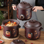 DMWD Smart Slow Cooker Household Steam Stew Multifunction BirdsNest Pregnant Tonic Baby Supplement Nutritious Purple Sand Liner