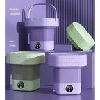 11L Blue light Portable Washing Machine Underwear with Dryer Bucket So