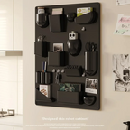 Wall Mounted Organizer Rack – Storage Shelf for Office, Kitchen, Bathroom