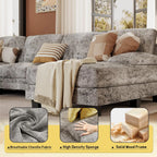 Compact U-Shaped Sofa