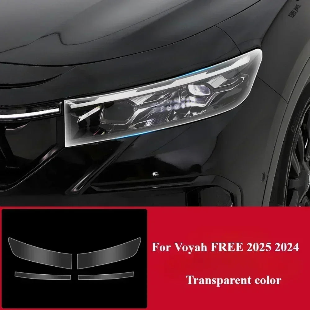 For Voyah FREE 2025 2024 Car Interior Film Transparent TPU Gear Panel GPS Navigation Center Console PPF Protection Accessories
