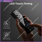 Kitchen Timer With Touch Screen, Magnetic Back For Refrigerators,Ovens, Easy-To-Use LED Digital Display SALES