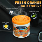 car Solid Air Freshener 120g Indoor Fragrance Toilet Deodorization and Odor Removal Car Fragrance Box Aromatherapy