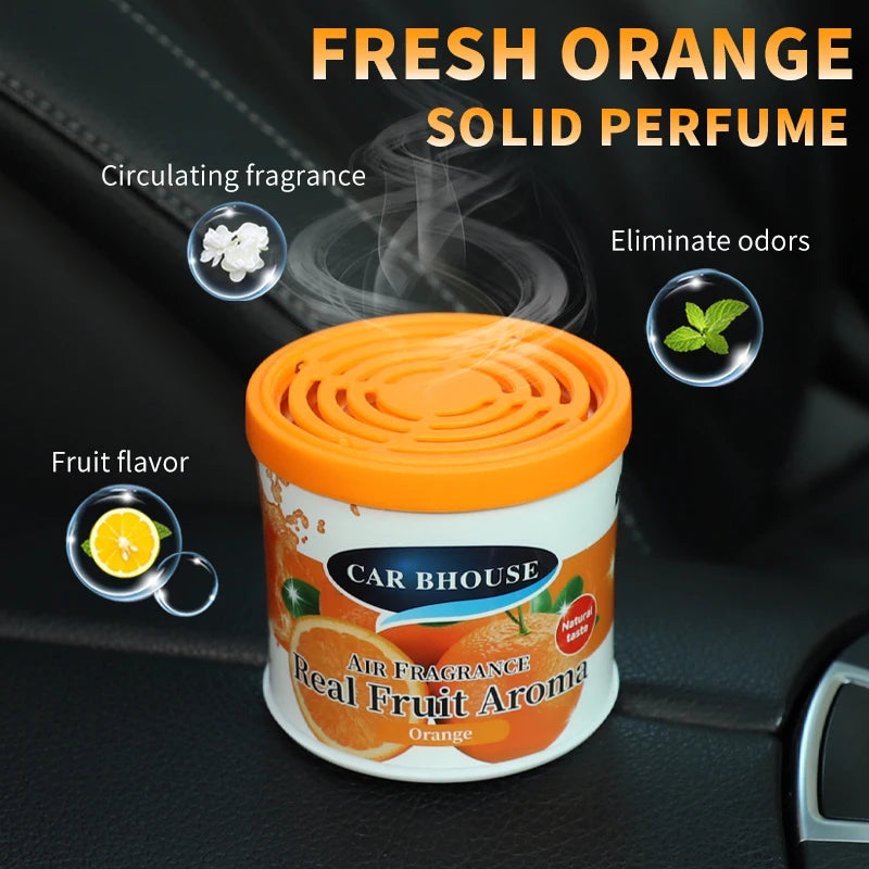 car Solid Air Freshener 120g Indoor Fragrance Toilet Deodorization and Odor Removal Car Fragrance Box Aromatherapy