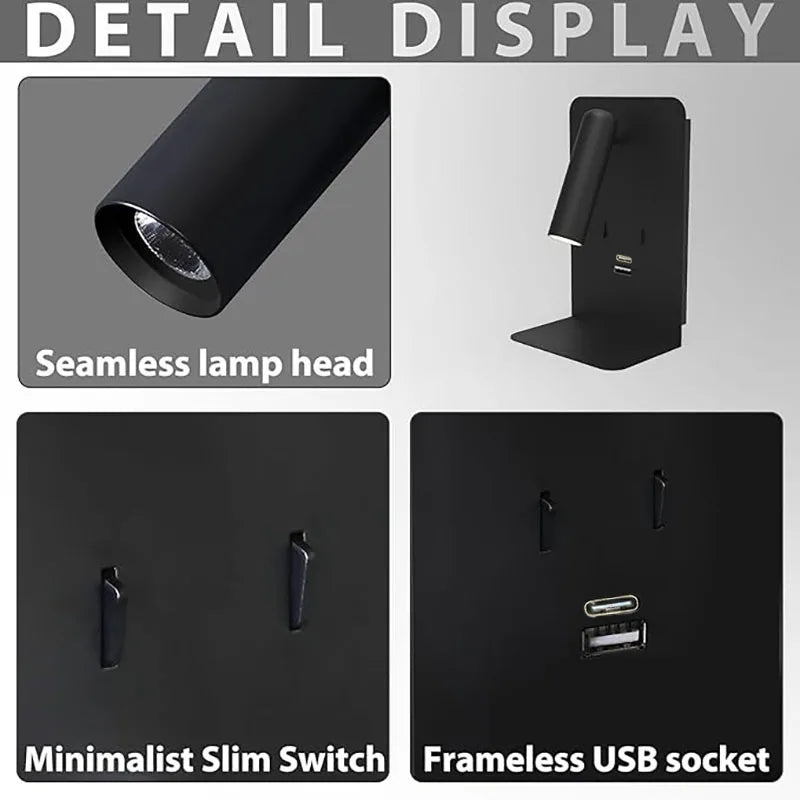 LED Wall Lamp with Switch