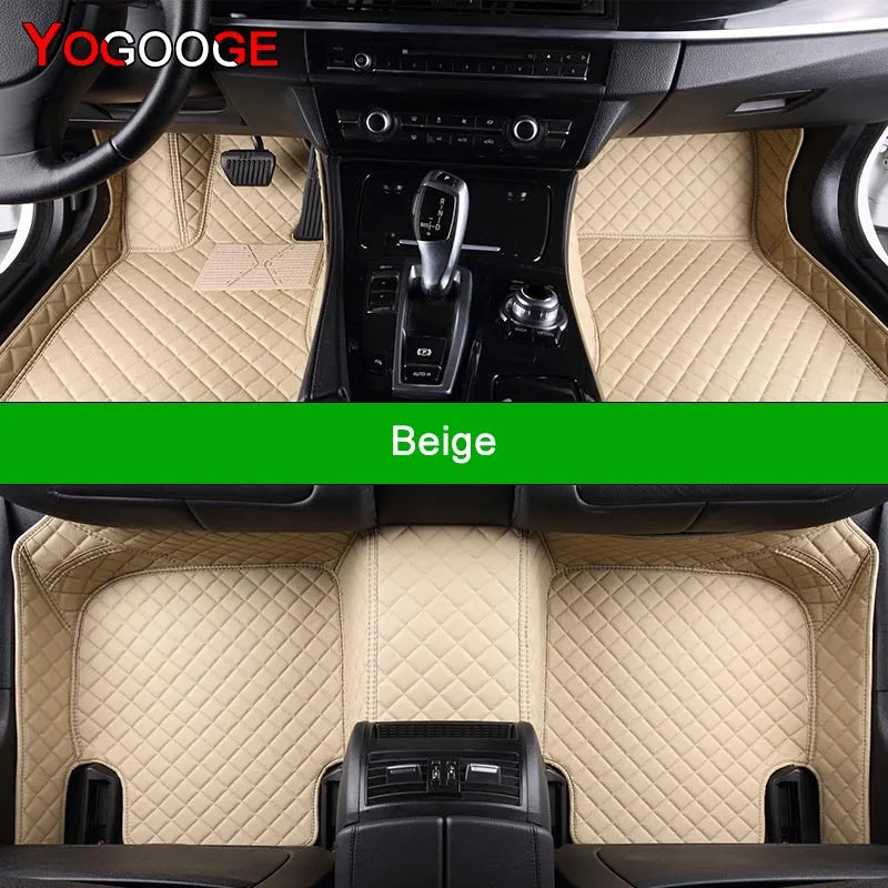 YOGOOGE Custom Car Floor Mats For Hyundai Creta Ix25 Auto Carpets Foot Coche Accessorie