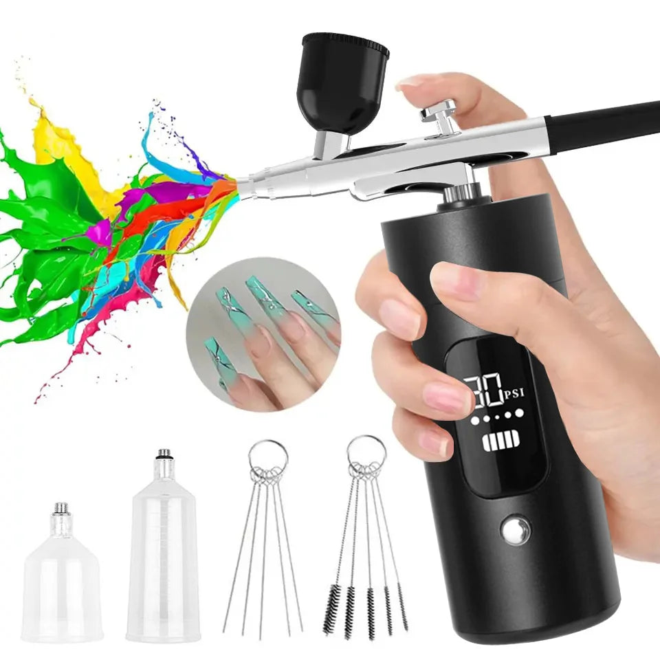 Airbrush with Compressor Airbrush Painting Mini Spray Gun for Painting Electric Paint Gun Airbrush Compressor Paint Spray Gun