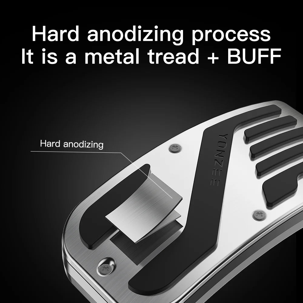 YZ Tesla Model 3/Y Foot Pedal Covers (2017-2025)