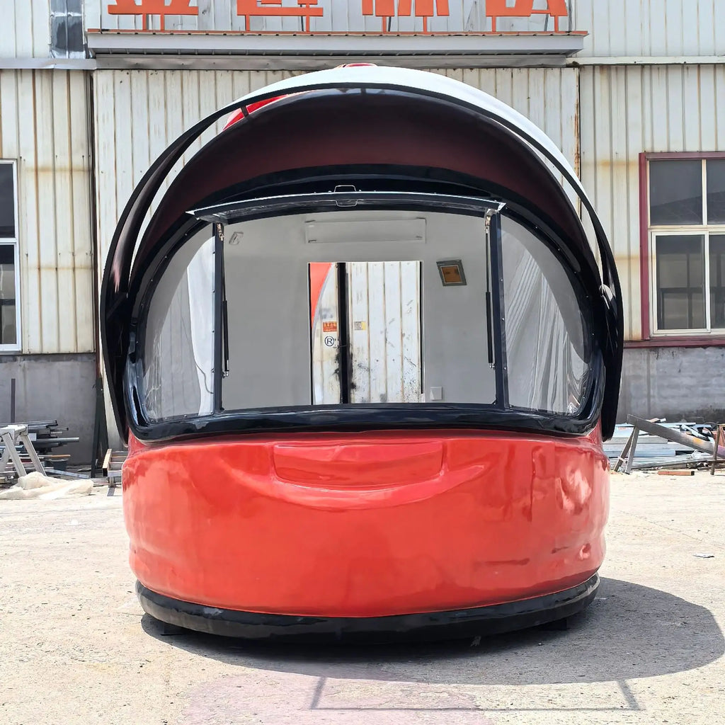Snack Food Truck with Full Kitchen Built-In Power & Rust Resistant Features