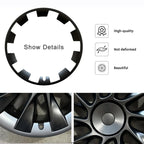 YIKUN For Tesla Model Y 20 Inch Rim Wheel Hub Protection Patch Protectors ABS Wheel Guard Covers Hubcap Accessories 2018-2024