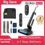 Redkey W12 SE Cordless Wet Dry Vacuum Cleaner Multi-Surface Smart Wireless Vacuum Floor Washer Self-Cleaning Drying for Home