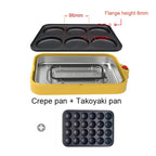 Electric Takoyaki Maker Egg Omelette Cooker Crepe Pancake Fried Steak Frying Pan Chibi Maruko Baking Machine Octopus Balls Grill