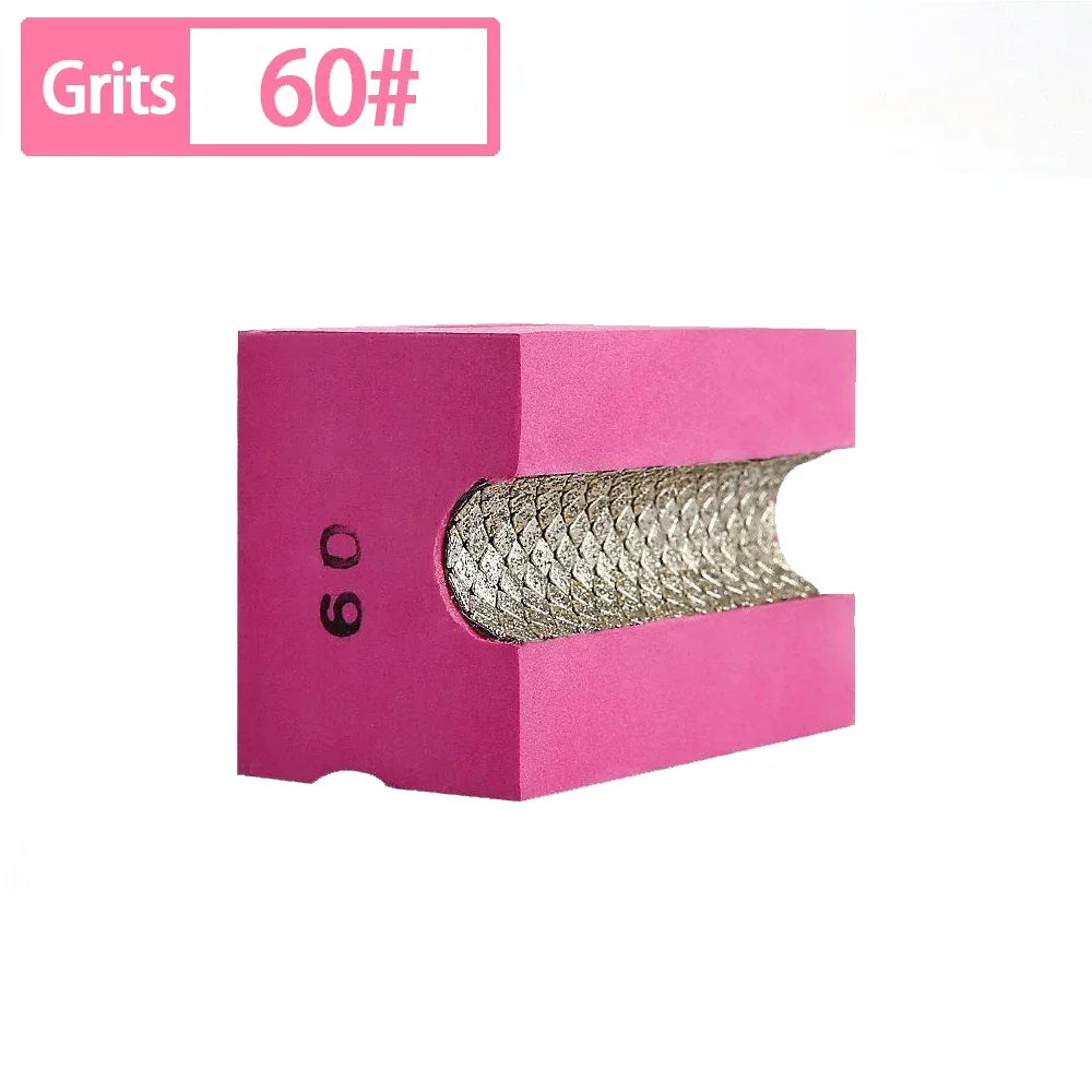 New! Concave Diamond Hand Polishing Pads Tile Glass Ceramic Abrasive Grinding Block Stone Marble Sanding Disc Polisher Tools