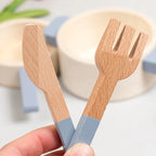 children's Wooden  simulation kitchen toys, early education educational toys, simulation pots and pans, food, role-play chef