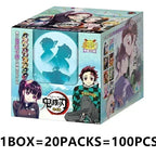 Douqu Original Demon Slayer English Version Trading Card Full Series Anime Collection Card Board Game Children's Toys Gift