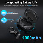 Celest T1 Ear Hook With Wyvern Black Qing Rue Earphone V5.3 Bluetooth Headphones Waterproof Headset Cable Hifi Music IEMs