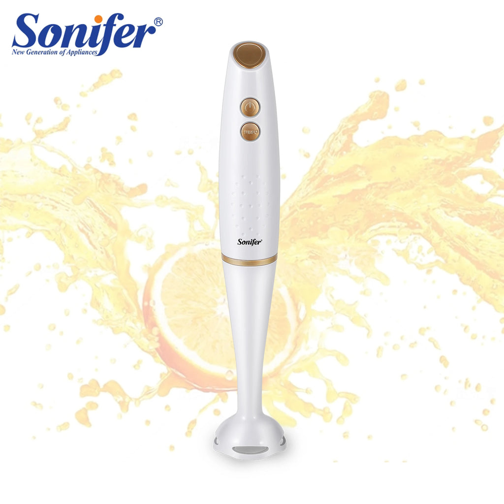 "Sonifer Hand Blender SF-8103 .2 speeds .Fashionable appearance .High-power motor .Efficient, fast and convenient