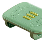 Foot Rest Under Desk Leg Rest with Roller Massage Foot Nursing Stool Foot Stool for Car Computer Desk Women Men Living Room Home