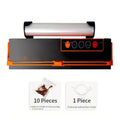 AGASHE Food Vacuum Sealer Machine,Degasser vacuum packer for products with Cutter,Double Pump Air packaging machine For kitchen
