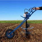 63CC 2.2KW Gasoline Earth Auger | Heavy Duty Hand Push Post Hole Digger